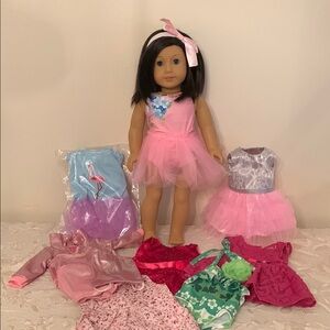 2014 American Girl Doll With Doll Clothes
